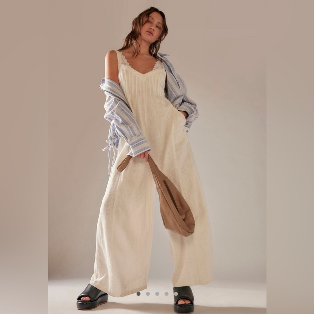 Free people drifting dreams jumpsuit romper